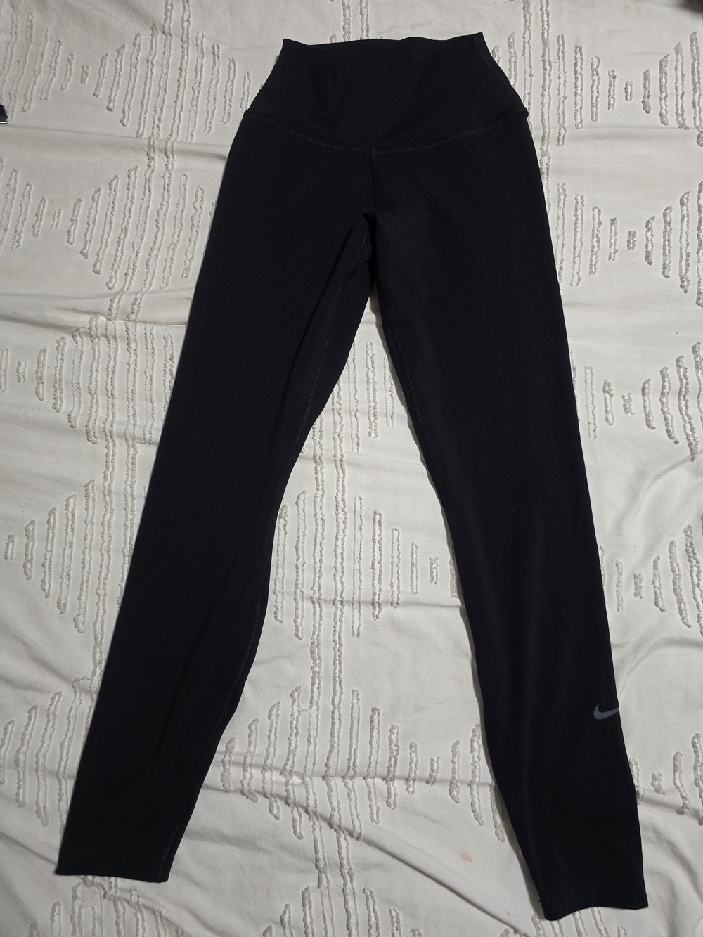 Nike One Dri-FIT High Rise Black Leggings Women's XS Athletic Yoga Running Pants